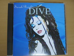 輸入盤CD　SARAH BRIGHTMAN ''DIVE'' 　ジャケットに爪の噛み痕、ヨレあり