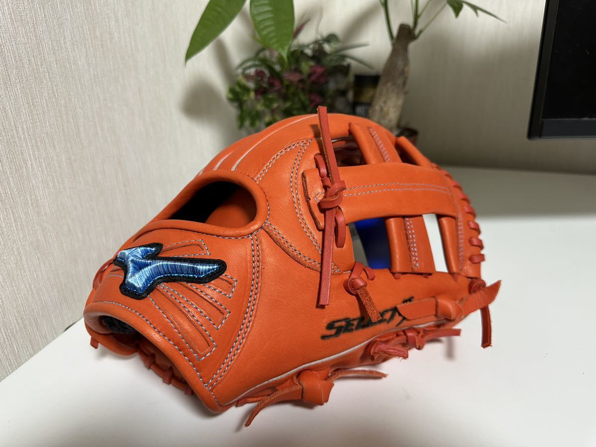 ミズノ セレクトナイン ダイバーシティブルー 限定 内野手 菊池涼介