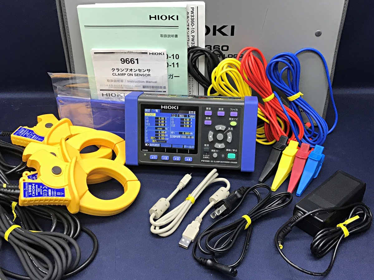 トップ HIOKI クランプオンパワーハイテスタ HiTESTER KIT 3169 ON