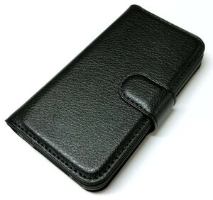 iPhone4/4Sf lip case ( black )( stand with function * notebook type )