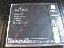 ◆未開封 CD Burn it Black/Super Dragon　通常版（初回仕様）トレーディングカード封入 ◆_画像2