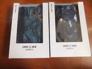  unused goods!COMME CA MEN. boxer shorts 2 sheets 