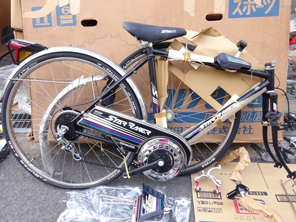 2021正規激安】 丸石 エンペラー ミキスト クロモリ 前3速後6速 静岡