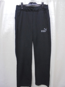 【KCM】Z-puma-34-M★展示品★【puma/プーマ】レディース　スウェットパンツ　裏毛　582952-01　ブラック　サイズ M