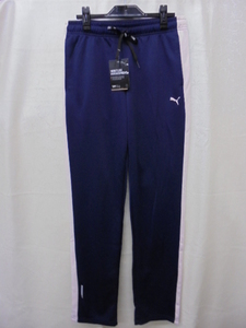 【KCM】Z-puma-187-XL★展示品【PUMA/プーマ】レディース　トレーニングパンツ ジャージ　519789-02　ネイビー系　サイズ XL