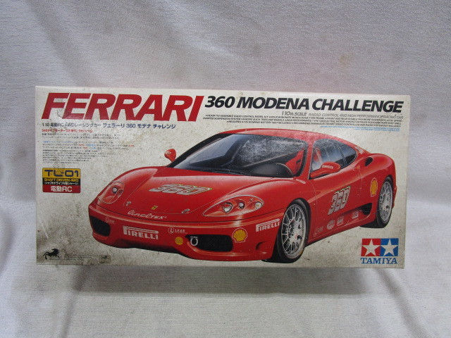 宅配便配送 絶版 タミヤ RC 1/10 フェラーリ 360 モデナ チャレンジ