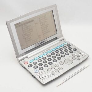 Canon wordtank v90 電子辞書 中日 日中 英語 キャノン ワードタンク 管15153