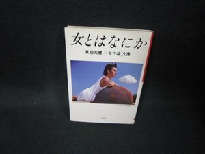 女とはなにか　草柳大蔵女性論文庫　シミ有/GFT