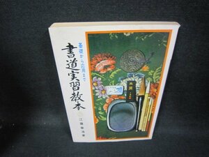 基礎から応用まで　書道実用教本　江藤春海書　シミ有/HAJ