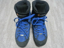 EU製★美品 CRISPI クリスピ 防水 ゴアテックス GORE-TEX Vibram ハイキング トレッキングシューズ EU39 JP25cm ネイビーXブラック 登山_画像3