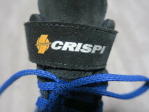 EU製★美品 CRISPI クリスピ 防水 ゴアテックス GORE-TEX Vibram ハイキング トレッキングシューズ EU39 JP25cm ネイビーXブラック 登山_画像7