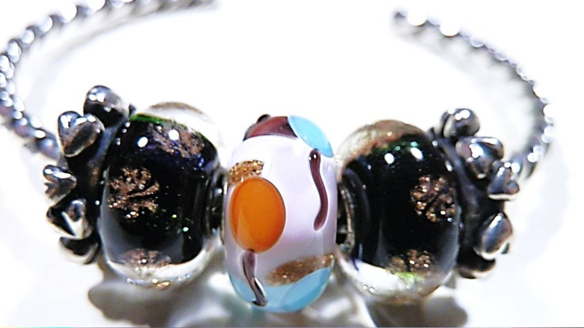 トロールビーズ Trollbeads グリッターバルーン イタリア限定-