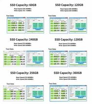 【SALE！今だけ★】 Goldenfir SSD 500GB SATA3 ソリッドステートハードディスク2.5 新品 高速 TLC 内蔵 デスクトップPC ノートパソコン_画像9