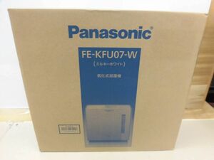 53 送120サ 0125%B26 Panasonic 気化式加湿機 FE-KFU07 未使用 ミルキーホワイト