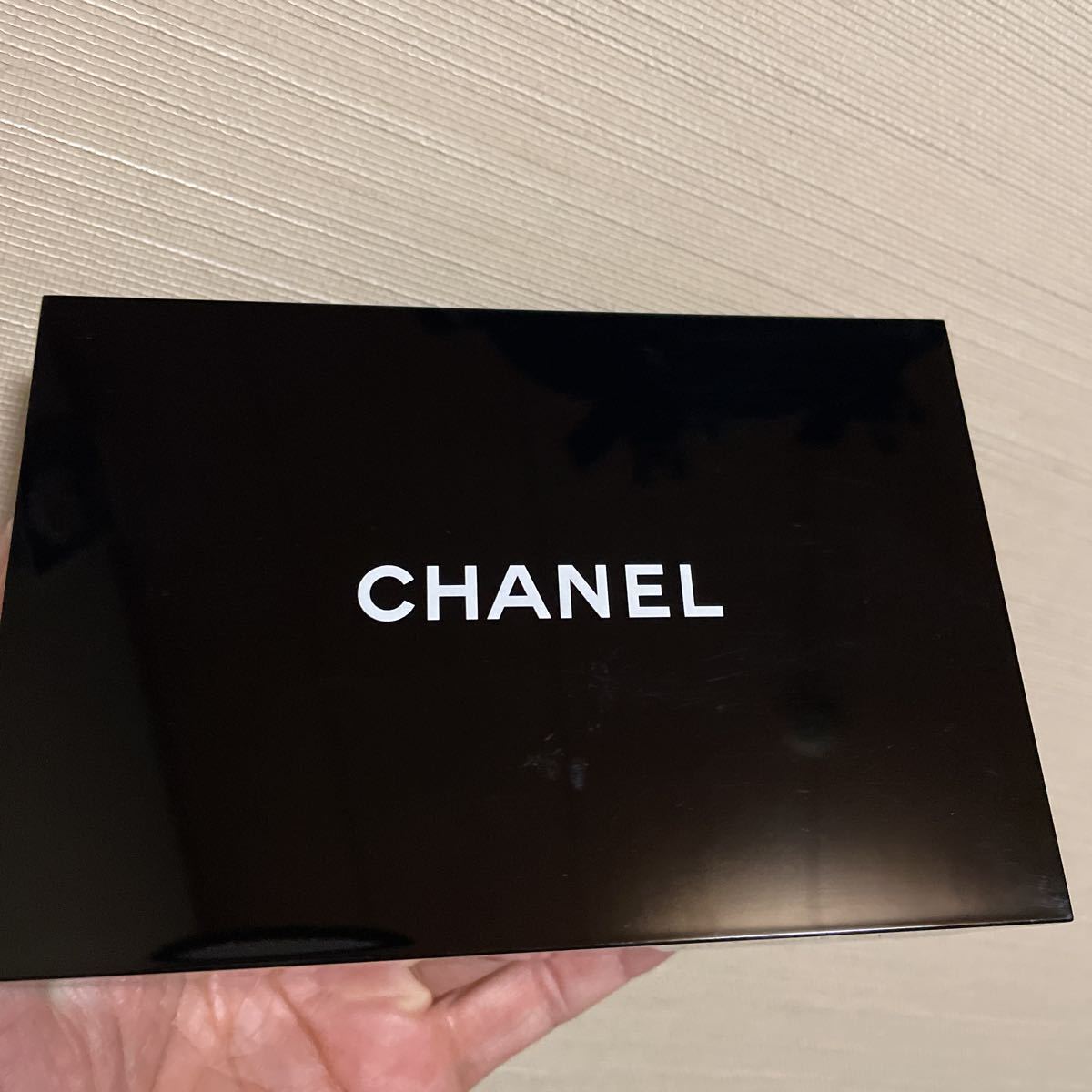 CHANEL ミラー付きメイクボックス 空箱 化粧箱 小物入れ シャネル 箱
