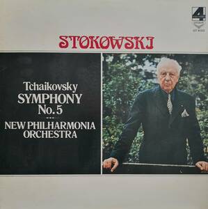 LP盤 レオポルド・ストコフスキー/New Philharmonia　Tchaikovsky 交響曲5番 Op64