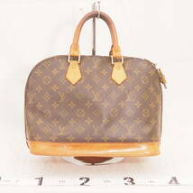 ルイ・ヴィトン モノグラム アルマ(旧型) LOUIS VUITTON ハンドバッグ+パドロック/鍵あり[VI0927]LU2_画像1