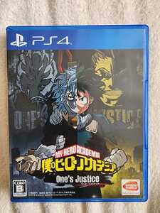 中古 PS4 僕のヒーローアカデミア One s Justice