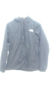 THE NORTH FACE ノースフェイス マウンテンパーカー　ナイロンジャケット 長袖 PL-4 ロゴ Lサイズ ブラック レディース 1203000029265