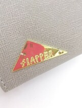 FLAPPER フラッパー 三つ折財布 トムとジェリー　グリッター　レザーウォレット　アップリケ グレー レディース 1206000002832_画像5