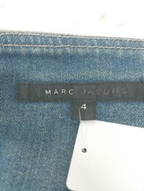 Marc Jacobs マークジェイコブス ギャザー風　デニムスカート　デニム ひざ丈 台形 スカート 4 ブルー 女 1204000004627_画像6