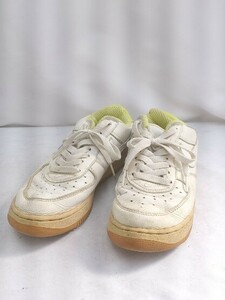 NIKE ナイキ ローカットスニーカー AIR　FORCE1　624022-112　黄ばみ/シミあり 24ｃｍ ホワイト　イエロー レディース 1202000001882