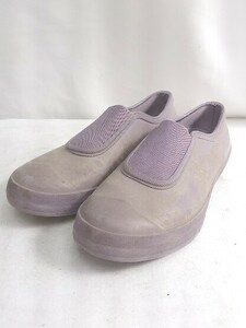 HUNTER Hunter slip-on shoes peeling equipped rain shoes UK6 purple lady's 1203000016500