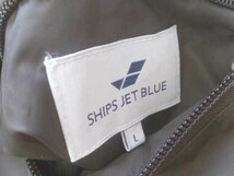 ships jet blue ダウンジャケット 長袖 フード取り外し可 汚れあり サイズL ブラウン メンズ 1210000012128_画像5