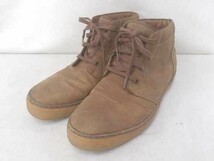 ■ UGG アグ ブーツ チャッカ ショート レザー 1007585 ALIN アリン 25.5CM ブラウン メンズ 1210000013064_画像1