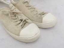 CONVERSE コンバース ローカットスニーカー ALL STAR オールスター　COUPE SUEDE　破れ汚れ有り 25cm ベージュ レディース 1209000001195_画像8