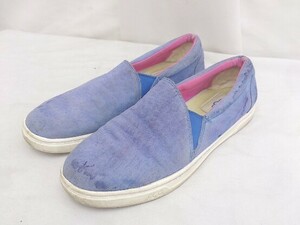 UGG　アグ スリッポン　スニーカー 1015042　スエード　汚れ有り 24ｃｍ ブルー レディース 1205000011110