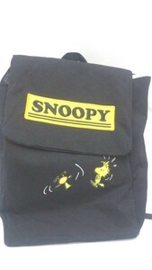 SNOOPY スヌーピー バックパック　 リュック ブラック ユニセックス 1201000025874