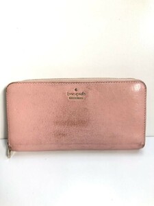 kate spade　ケイトスペード　長財布　レディース　ピンク　花柄　 #1201000035347