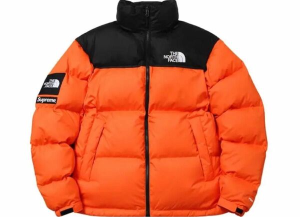 Supreme The North Face Nuptse Jacket POWER ORANGE