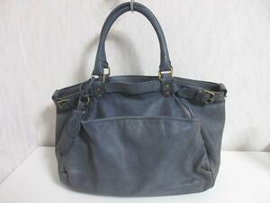  Vanessa Bruno vanessabruno leather handbag navy blue navy hj291