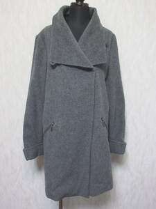  Comme Ca Du Mode COMME CA DU MODE coat Anne gola wool big color lady's 11 gray irmri kn453