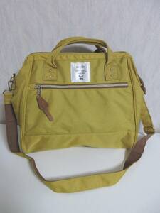 a Nero anello handbag diagonal .. shoulder bag yellow color hj326