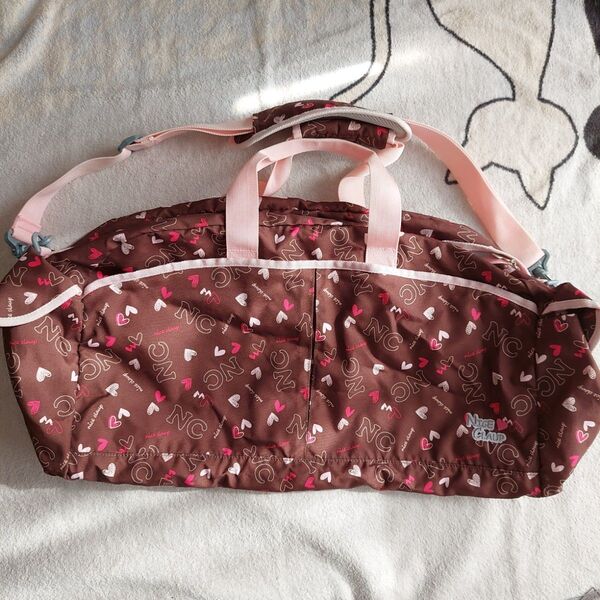 NICE CLAUP ボストンバッグ 38L
