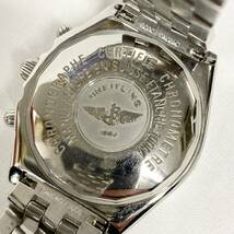 【１円スタート！！】ブライトリング A13350 クロノマット 自動巻き クロノグラフ ホワイト 39MM BREITLING _画像10