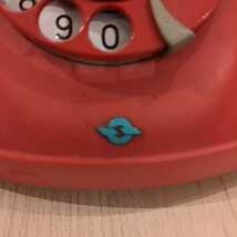 希少品　昭和二十年代　赤電話　赤色公衆電話機 ４号自動式委託公衆電話_画像10
