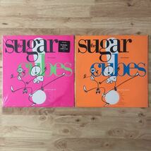 LP SUGAR CUBES LIFE'S TOO GOOD PINK & ORANGE 2枚セット [USオリジナル:初年度'88年PRESS:INNER SLV付き:BJORK在籍POSTPUNK BAND]★CRASS_画像1