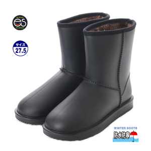 * new goods * popular *[21076_27.5 cm] man and woman use mouton boots 100% complete waterproof guarantee . rain combined use lining whole surface boa attaching Family size :17.0~28.0