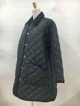 トラディショナルウェザーウェア Traditional Weatherwear キルトコート 32 ネイビー マッキントッシュ WEB限定 美品 2301WR029_画像3