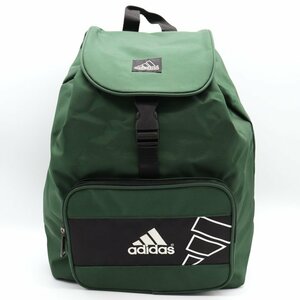 アディダス リュックサック デイパック ロゴ スポーツ ブランド 鞄 バックパック レディース メンズ グリーン adidas