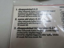 壱01■ 8cm CD / 8cm CD / Virgin made in Austria by DADC ■ PUBLIC IMAGE LTD (P.I.L.)「DISAPOINTED」｜ダブ_画像4