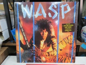 mK2｜【 LP / EMI(printed in USA) MAT: Z1-DMM/Z1-DMM / 両面手書きSTERLING SOUND / w/IS, shrink wrap 】W.A.S.P.「INSIDE THE ELECTRIC