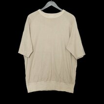 MARKA CREW NECK TEE サイズ2 ベージュ M20A-15CS01B マーカ クルーネック Tシャツ 半袖カットソー_画像1