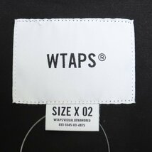 WTAPS FLYERS / LS ロングスリーブシャツ ブラック 02 211BRDT-SHM03 ダブルタップス_画像3