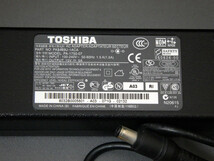 ◆◆ ACアダプター PA3469U-1ACA PA-1750-07 東芝 純正 中古品 OUTPUT 15V 5A ジャンク扱い Dynabook ◆◆_画像2