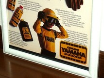 1978年 USA 洋書雑誌広告 額装品 Yamaha Genuine accessories (A4size) / 検索用 ヤマハ インター ストロボ ヘルメット 店舗 ガレージ 看板_画像3